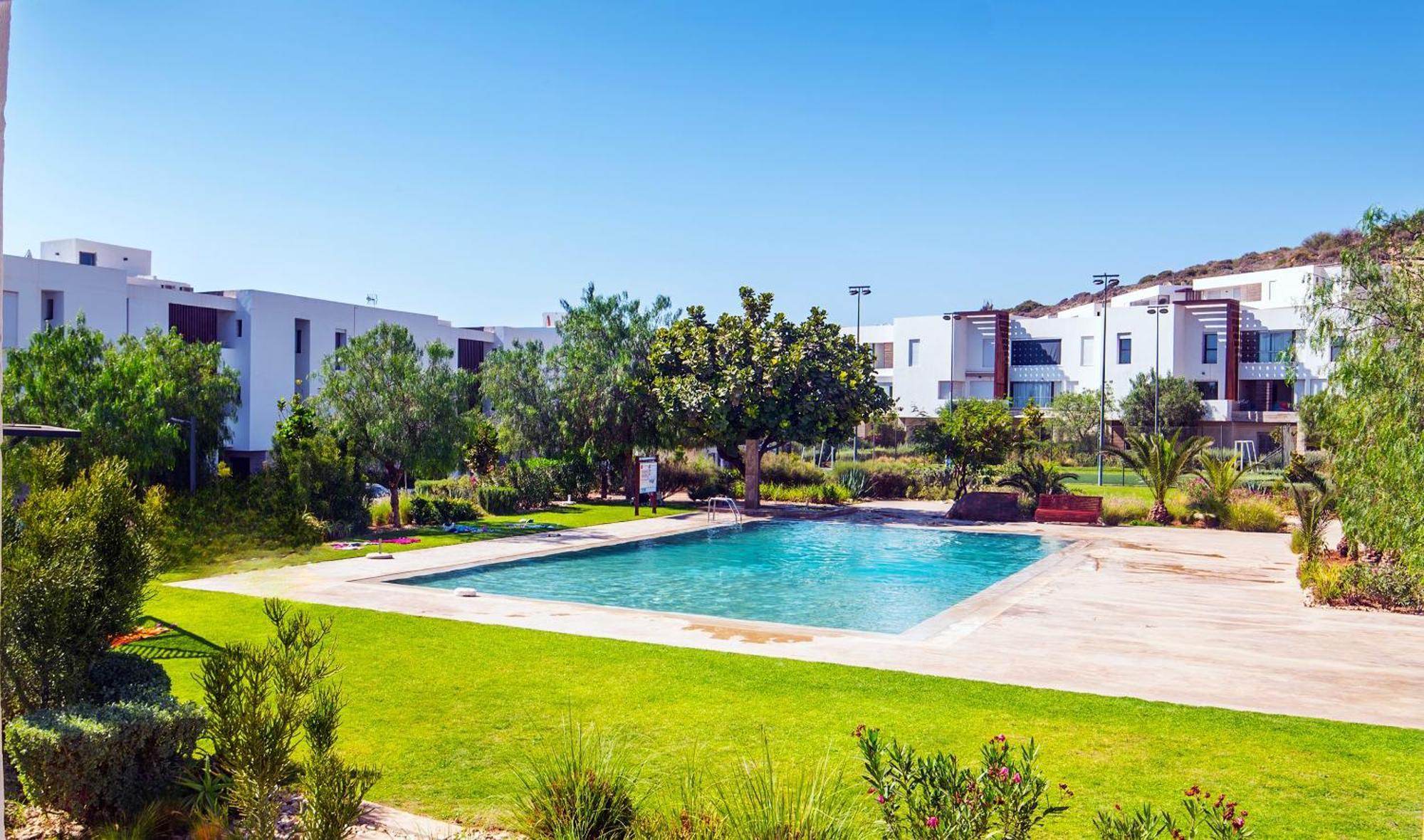 Golf View, Pool,2 Min Walk To Beach, Nakta Taghazout Exterior foto